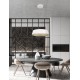 Triac Dimmable Sandy White Aluminium Outside Champaign Gold Inside LED 42 Watt 230 Volt 1279Lm 3000K IP20 D: 42 H: 200 cm Adjus