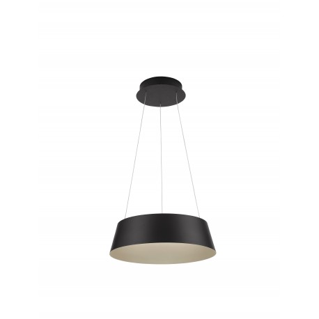 Triac Dimmable Sandy Black Aluminium Outside Champaign Gold Inside LED 42 Watt 230 Volt 1279Lm 3000K IP20 D: 42 H: 200 cm Adjus