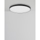 2700K Triac Dimmable Sandy Black Aluminium & Acrylic LED 30 Watt 230 Volt 1785Lm IP20 D: 38 H: 6 cm 
