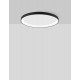 2700K Triac Dimmable Sandy Black Aluminium & Acrylic LED 40 Watt 230 Volt 2554Lm IP20 D: 48 H: 6 cm 