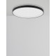2700K Triac Dimmable Sandy Black Aluminium & Acrylic LED 40 Watt 230 Volt 2554Lm IP20 D: 48 H: 6 cm 