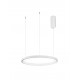2700K Triac Dimmable Sandy White Aluminium & Acrylic LED 38 Watt 230 Volt 2175Lm IP20 D: 48 H: 150 cm Adjustable Height 