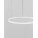 2700K Triac Dimmable Sandy White Aluminium & Acrylic LED 48 Watt 230 Volt 2773Lm IP20 D: 58 H: 150 cm Adjustable Height 