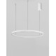 2700K Triac Dimmable Sandy White Aluminium & Acrylic LED 48 Watt 230 Volt 2773Lm IP20 D: 58 H: 150 cm Adjustable Height 