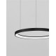 2700K Triac Dimmable Sandy Black Aluminium & Acrylic LED 48 Watt 230 Volt 2773Lm IP20 D: 58 H: 150 cm Adjustable Height 