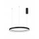 2700K Triac Dimmable Sandy Black Aluminium & Acrylic LED 48 Watt 230 Volt 2773Lm IP20 D: 58 H: 150 cm Adjustable Height 