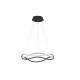Triac Dimmable Black Aluminium & Acrylic LED 34 Watt 230 Volt 2482Lm 3000K IP20 D: 60 H: 120 cm Adjustable Height 