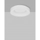 Triac Dimmable Sandy White Aluminium & Acrylic LED 30 Watt 230 Volt 1845Lm 3000K IP20 D: 38 H: 9 cm 