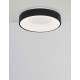 Triac Dimmable Sandy Black Aluminium & Acrylic LED 30 Watt 230 Volt 1845Lm 3000K IP20 D: 38 H: 9 cm 