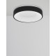 Triac Dimmable Sandy Black Aluminium & Acrylic LED 30 Watt 230 Volt 1845Lm 3000K IP20 D: 38 H: 9 cm 