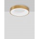 Triac Dimmable Brushed Gold Aluminium & Acrylic LED 30 Watt 230 Volt 1845Lm 3000K IP20 D: 38 H: 9 cm 