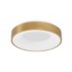 Triac Dimmable Brushed Gold Aluminium & Acrylic LED 30 Watt 230 Volt 1845Lm 3000K IP20 D: 38 H: 9 cm 