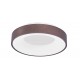 Triac Dimmable Brushed Coffee Aluminium & Acrylic LED 30 Watt 230 Volt 1845Lm 3000K IP20 D: 38 H: 9 cm 