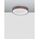 Triac Dimmable Brushed Coffee Aluminium & Acrylic LED 30 Watt 230 Volt 1845Lm 3000K IP20 D: 38 H: 9 cm 