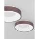 Triac Dimmable Brushed Coffee Aluminium & Acrylic LED 30 Watt 230 Volt 1845Lm 3000K IP20 D: 38 H: 9 cm 