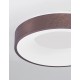Triac Dimmable Brushed Coffee Aluminium & Acrylic LED 30 Watt 230 Volt 1845Lm 3000K IP20 D: 38 H: 9 cm 