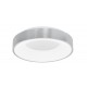 Triac Dimmable Brushed Silver Aluminium & Acrylic LED 30 Watt 230 Volt 1845Lm 3000K IP20 D: 38 H: 9 cm 
