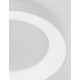 4000K Triac Dimmable Sandy White Aluminium & Acrylic LED 50 Watt 230 Volt 2864Lm IP20 D: 60 H: 9 cm 
