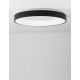 4000K Triac Dimmable Sandy Black Aluminium & Acrylic LED 50 Watt 230 Volt 2864Lm IP20 D: 60 H: 9 cm 