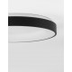 3000K Triac Dimmable Sandy Black Aluminium & Acrylic LED 50 Watt 230 Volt 2864Lm IP20 D: 60 H: 9 cm 