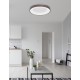 Triac Dimmable Brushed Coffee Aluminium & Acrylic LED 50 Watt 230 Volt 2864Lm 3000K IP20 D: 60 H: 9 cm 