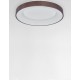 Triac Dimmable Brushed Coffee Aluminium & Acrylic LED 50 Watt 230 Volt 2864Lm 3000K IP20 D: 60 H: 9 cm 