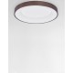 Triac Dimmable Brushed Coffee Aluminium & Acrylic LED 50 Watt 230 Volt 2864Lm 3000K IP20 D: 60 H: 9 cm 