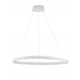 Triac Dimmable Sandy White Aluminium & Acrylic LED 33 Watt 230 Volt 2177Lm 3000K IP20 D: 74 H: 120 cm Adjustable Height 