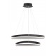 Triac Dimmable Sandy Black Aluminium & Acrylic LED 45 Watt 230 Volt 2364Lm 3000K IP20 D: 59 H: 120 cm Adjustable Height & Rotati