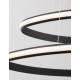 Triac Dimmable Sandy Black Aluminium & Acrylic LED 45 Watt 230 Volt 2364Lm 3000K IP20 D: 59 H: 120 cm Adjustable Height & Rotati