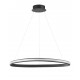 Triac Dimmable Sandy Black Aluminium & Acrylic LED 33 Watt 230 Volt 2177Lm 3000K IP20 D: 74 H: 120 cm Adjustable Height 