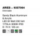 Triac Dimmable Sandy Black Aluminium & Acrylic LED 33 Watt 230 Volt 2177Lm 3000K IP20 D: 74 H: 120 cm Adjustable Height 