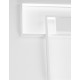 Triac Dimmable Sandy White Steel Aluminium & Acrylic LED 30 Watt 230 Volt 2030Lm 3000K IP20 L: 45 W:45 H: 4 cm 