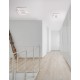 Triac Dimmable Sandy White Steel Aluminium & Acrylic LED 30 Watt 230 Volt 2030Lm 3000K IP20 L: 42.5 W:42.5 H: 6 cm 