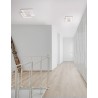 Triac Dimmable Sandy White Steel Aluminium & Acrylic LED 30 Watt 230 Volt 2030Lm 3000K IP20 L: 42.5 W:42.5 H: 6 cm