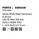 Triac Dimmable Sandy White Steel Aluminium & Acrylic LED 30 Watt 230 Volt 2030Lm 3000K IP20 L: 42.5 W:42.5 H: 6 cm 
