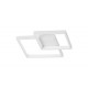 Sandy White Steel Aluminium & Acrylic LED 19 Watt 230 Volt 1342Lm 3000K IP20 L: 32 W: 32 H: 6 cm 