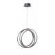 Triac Dimmable Black Purple Aluminium & Acrylic LED 53 Watt 230 Volt 2627Lm 3000K IP20 D: 50 H: 150 cm Adjustable Height & Adjus