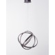 Triac Dimmable Black Purple Aluminium & Acrylic LED 53 Watt 230 Volt 2627Lm 3000K IP20 D: 50 H: 150 cm Adjustable Height & Adjus