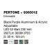 Triac Dimmable Black Purple Aluminium & Acrylic LED 53 Watt 230 Volt 2627Lm 3000K IP20 D: 50 H: 150 cm Adjustable Height & Adjus