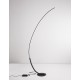 Dimmable Sandy Black Aluminium & Acrylic LED 30 Watt 230 Volt 1580Lm 3000K IP20 Cable Length: 245 cm L: 26 W: 94 H: 172 cm 