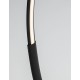 Dimmable Sandy Black Aluminium & Acrylic LED 30 Watt 230 Volt 1580Lm 3000K IP20 Cable Length: 245 cm L: 26 W: 94 H: 172 cm 