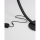 Dimmable Sandy Black Aluminium & Acrylic LED 30 Watt 230 Volt 1580Lm 3000K IP20 Cable Length: 245 cm L: 26 W: 94 H: 172 cm 