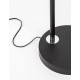 Black Fabric Shade Black Aluminium Base LED E27 1x12 Watt 230 Volt IP20 Bulb Excluded Cable Length: 180 cm L: 90 H: 180 cm 