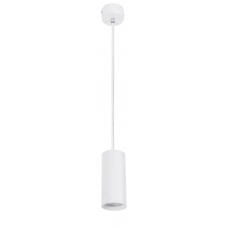 Sandy White Aluminium LED GU10 1x10 Watt IP20 220-240 Volt Bulb Excluded D: 5.6 H1: 20 H2: 120 cm 