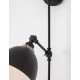 Black & Brass Metal LED E27 1x12 Watt 230 Volt IP20 Bulb Excluded D: 16 W: 27 H: 44 cm Adjustable 