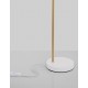 Gold Metal White Metal Shade White Base LED E27 1x12 Watt 230 Volt IP20 Bulb Excluded Cable Length: 180 cm D: 12.5 H: 60 cm 