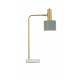 Gold Metal Mint Metal Shade White Base LED E27 1x12 Watt 230 Volt IP20 Bulb Excluded Cable Length: 180 cm D: 12.5 H: 60 cm 