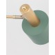 Gold Metal Mint Metal Shade White Base LED E27 1x12 Watt 230 Volt IP20 Bulb Excluded Cable Length: 180 cm D: 12.5 H: 60 cm 