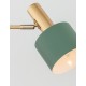 Gold Metal Mint Metal Shade White Base LED E27 1x12 Watt 230 Volt IP20 Bulb Excluded Cable Length: 180 cm D: 12.5 H: 60 cm 
